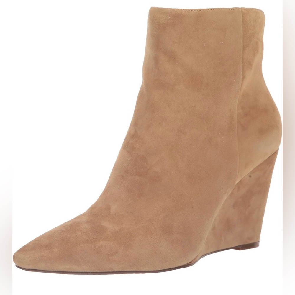 Vince Camuto Teeray Tan Wedge Ankle Boots size 11 - Picture 2 of 9